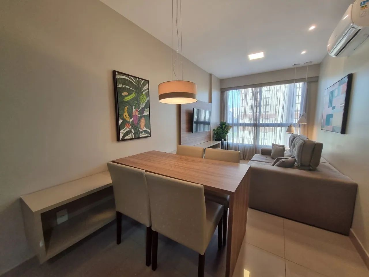 Apartamento para aluguel em Parnamirim, 1 qto mobiliado e equipado,  34 m2 de muito bom go