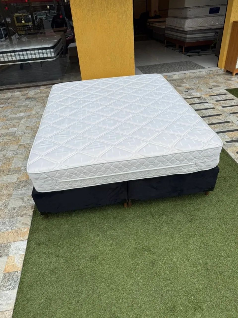 Colchão de Casal RONCONI QUEEN COM BASE H - Foto 4
