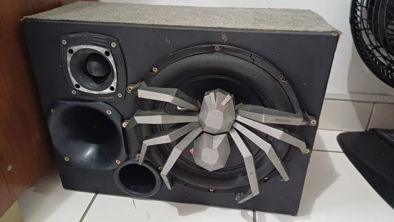 Caixa de Som Automotiva trio