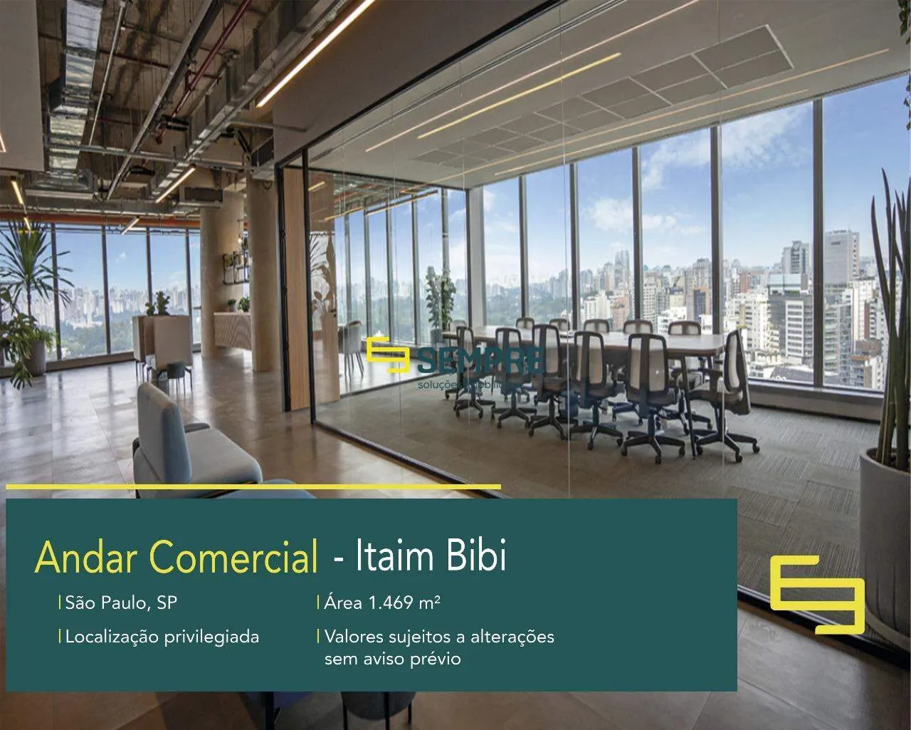 Aluguel de andar corporativo no Edifício JK Square Corporate