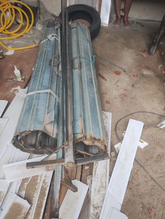 Porta de enrolar em aço usada - Foto 4