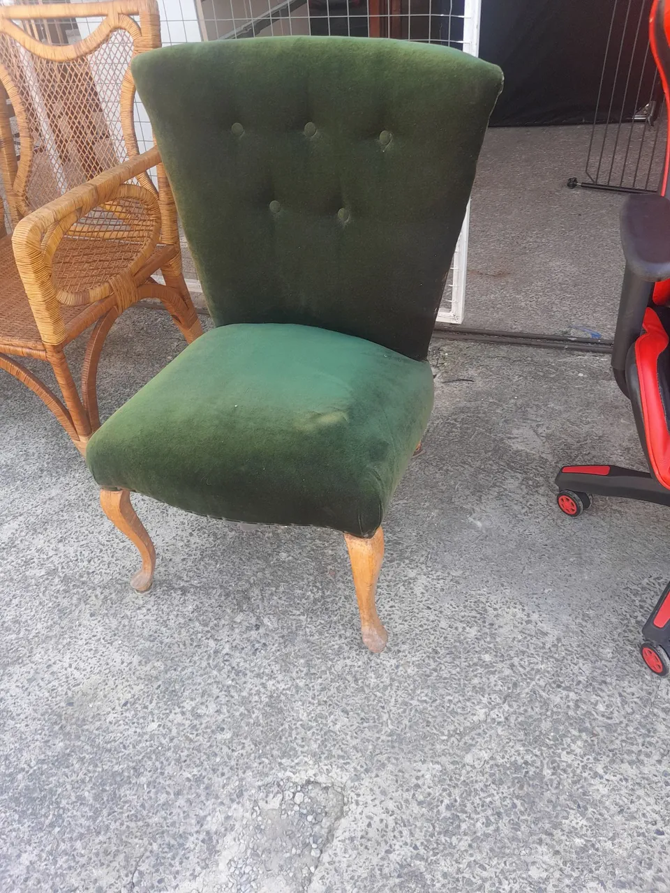 Poltrona Verde Clássica