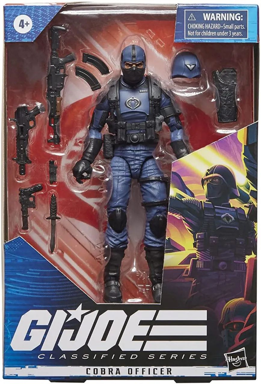 Boneco Cobra Officer - G.I. Joe Classified Series