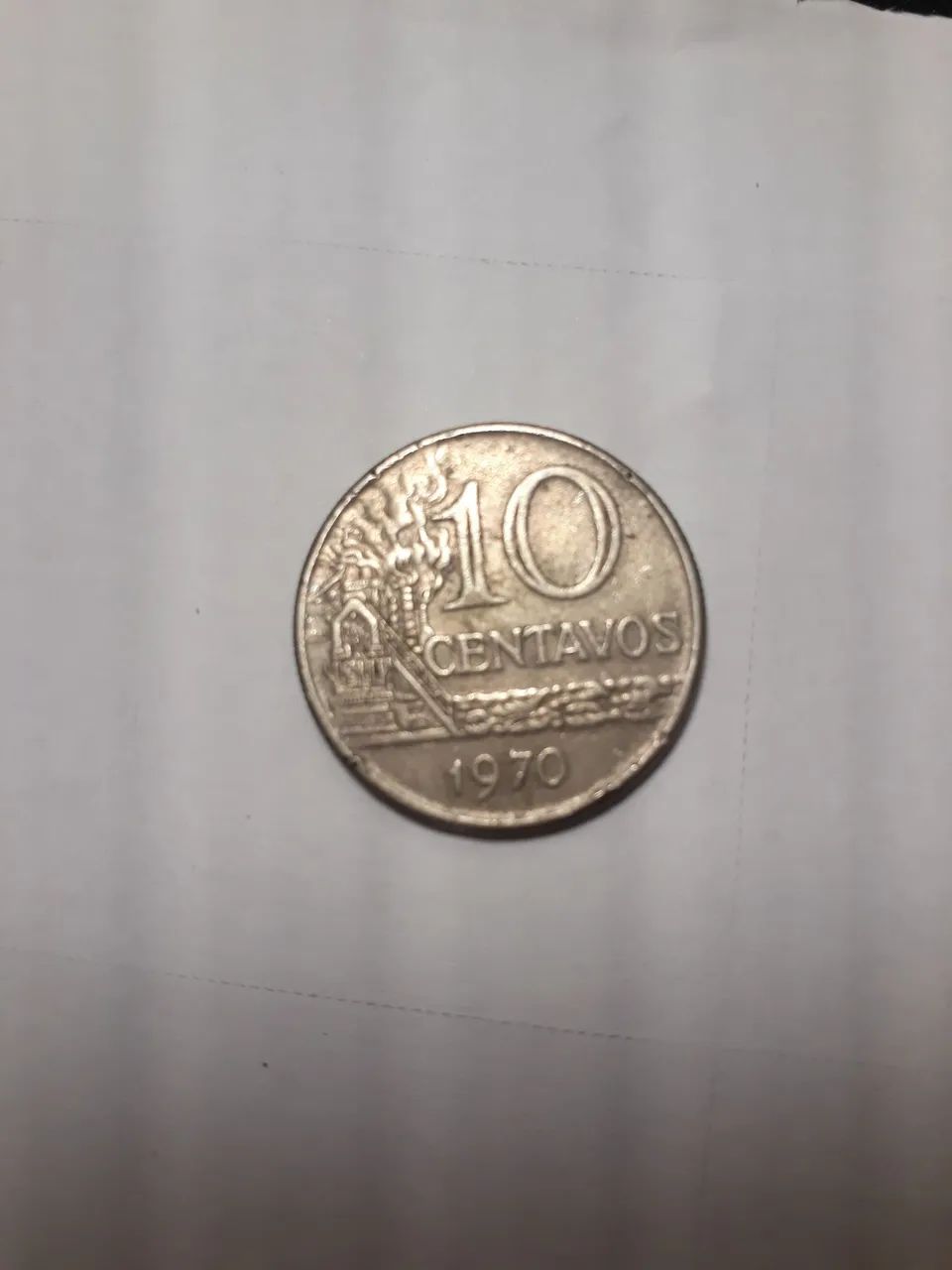Moeda antiga 10 Centavos 1970