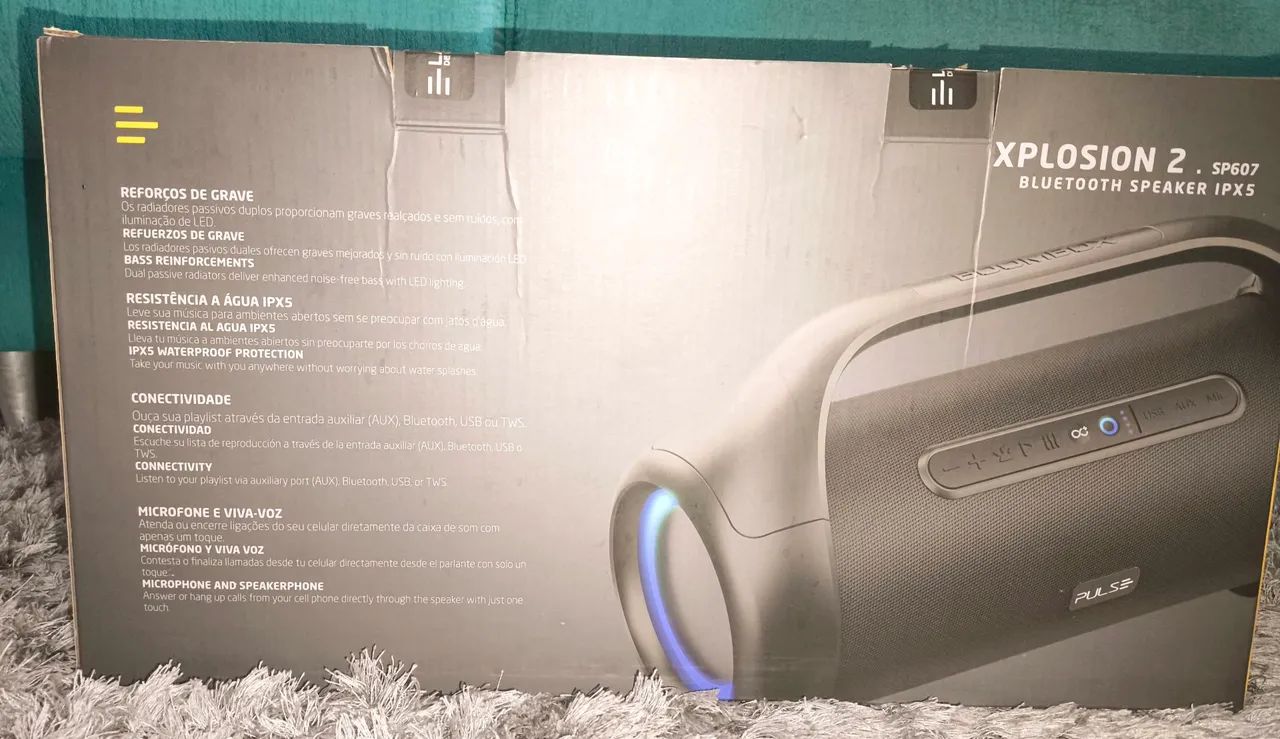CAIXA DE SOM PULSE xplosion 2 sp607 - Foto 2