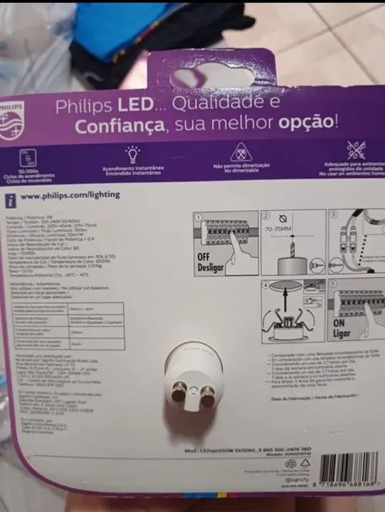 Kit 5 Spot Embutir Philips - Foto 4