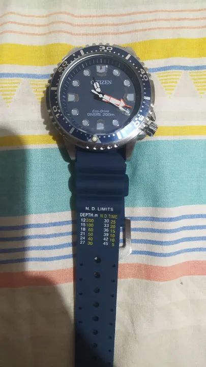 Relógio Citizen Eco-Drive Divers 200m - Acessórios - Jardim