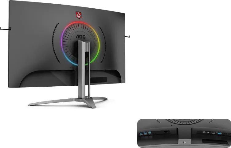 Monitor gamer agon 31.5 polegadas 165 hz 1 ms - Foto 2
