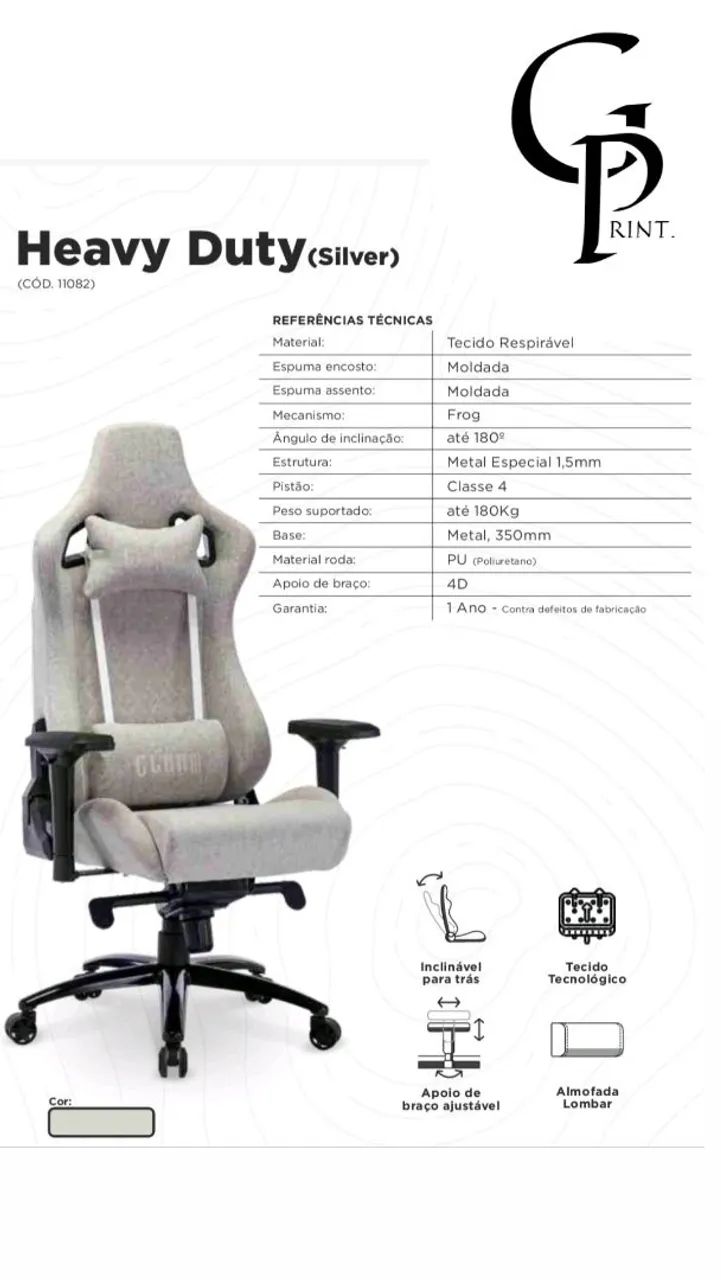 Cadeira Gamer - Clanm PROMOÇÃO! - Foto 6