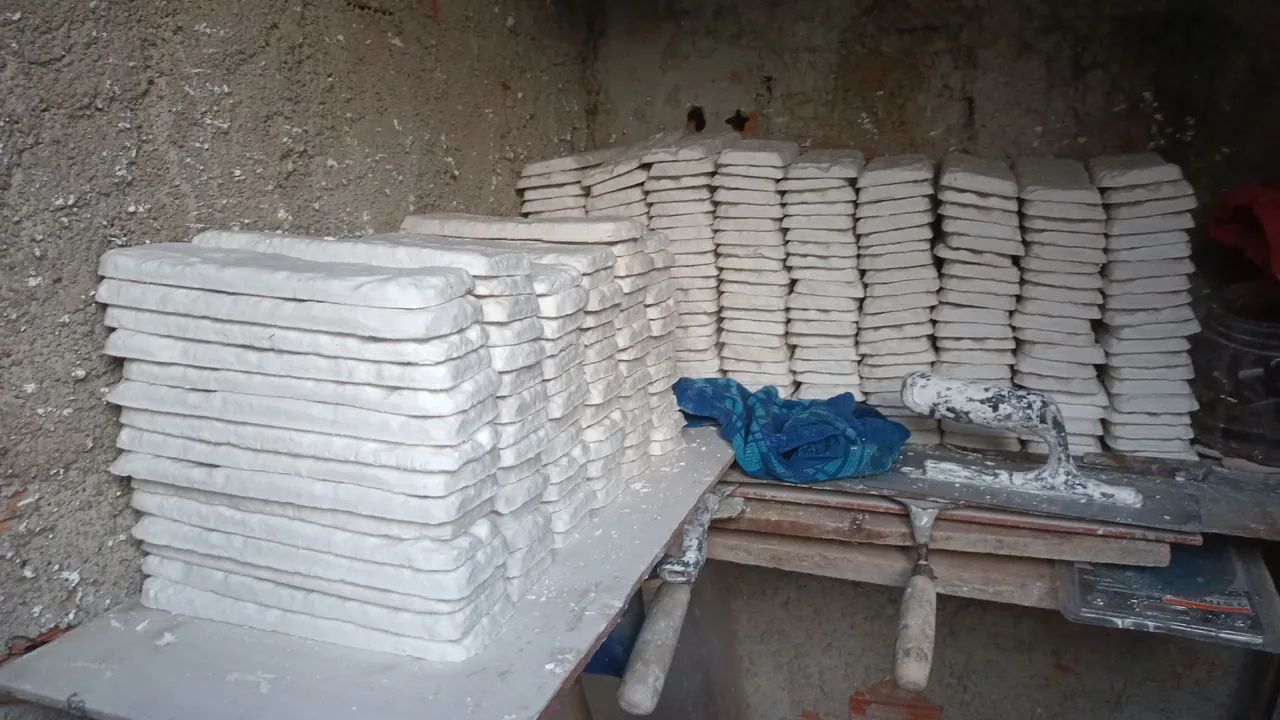 W.a. fabricação e vendas de tijolinho brink e placas de gesso 3d  - Foto 3