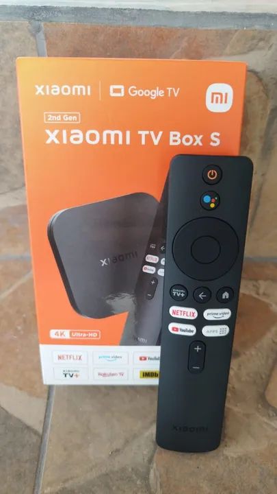 Aparelho Transforma tv em Smart Mi B o x S 2ª Geração