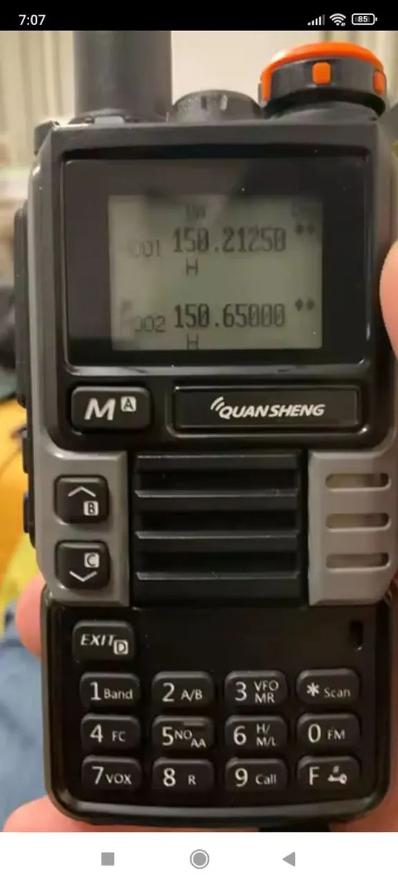 Quasheng Comunicadorores quasheng que pega frequência de avião só $255 - Foto 4