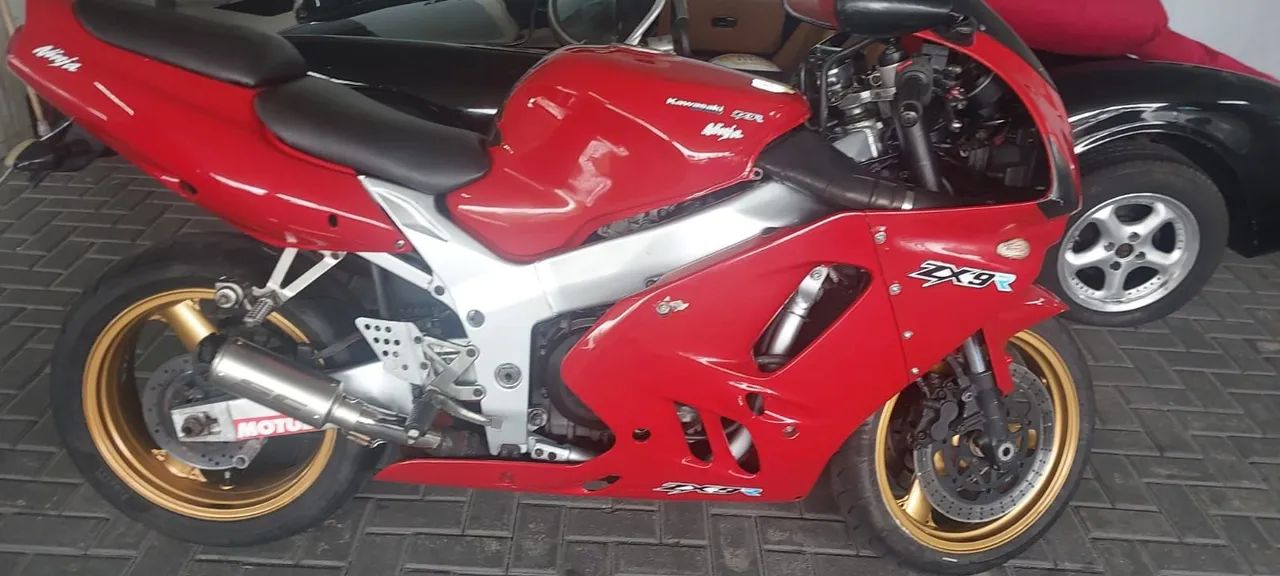 あか Kawasaki Zx-9r 900cc 1996 - 1443159602 | OLX