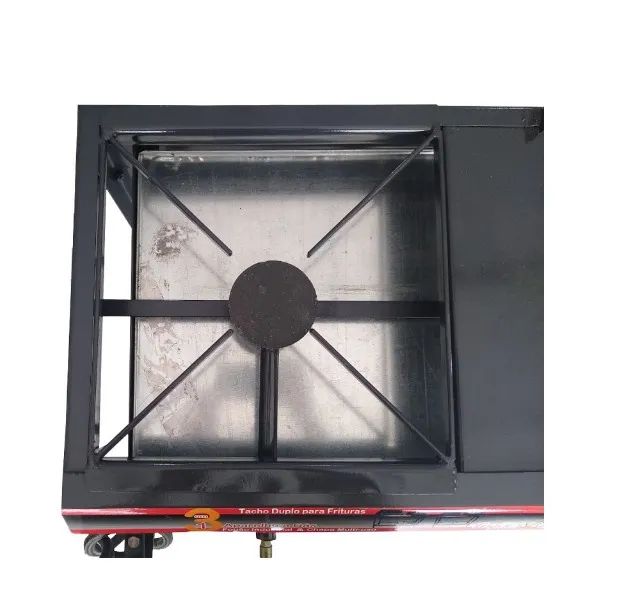 Fogão Chapa 50 cm Euro 3 em 1 Alta Pressão - Foto 2