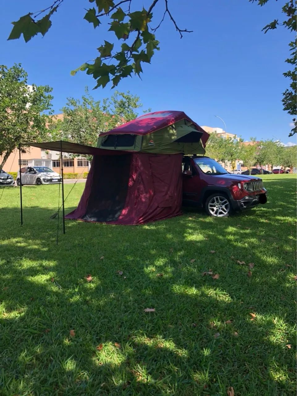 Barraca de teto Blue Camping - 1,60 X 2,40 - Aventura garantida! - Foto 3