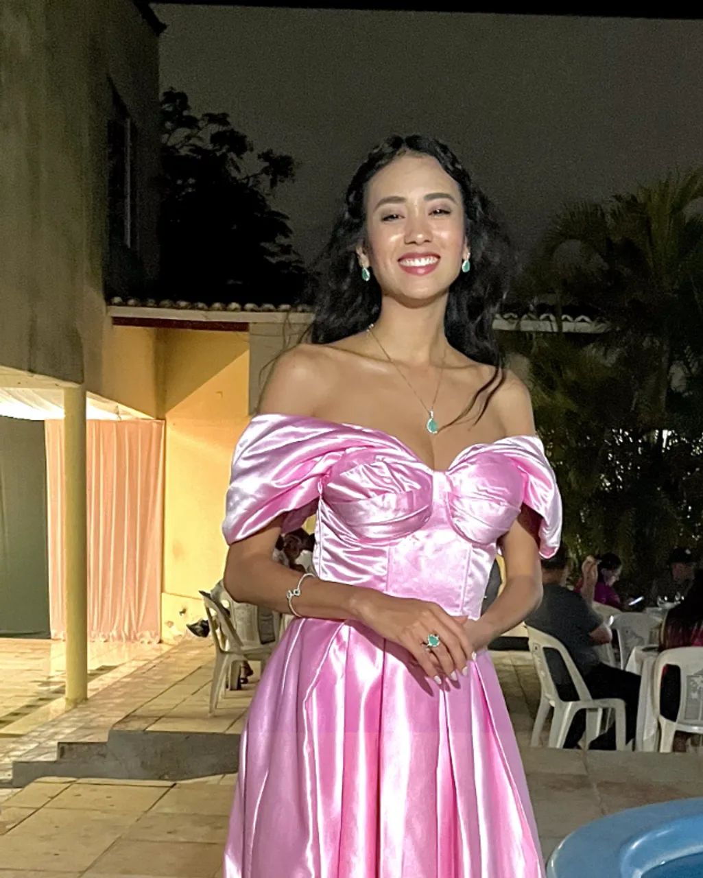 Vestido de Festa Rosa - Foto 5