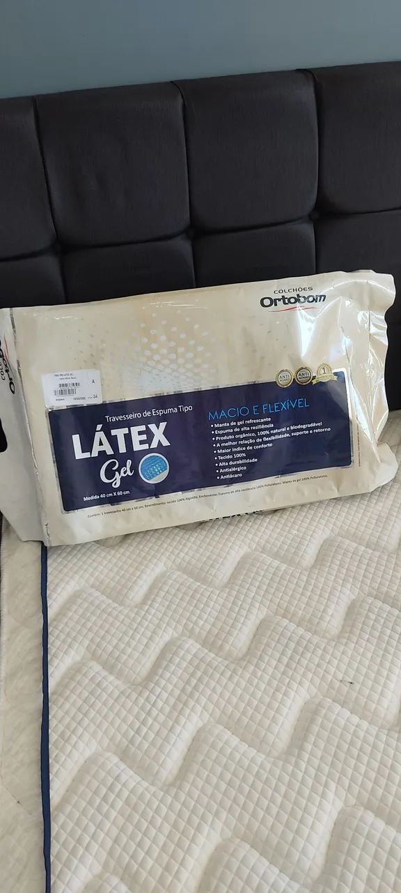 Travesseiro Pro látex gel  - Foto 4