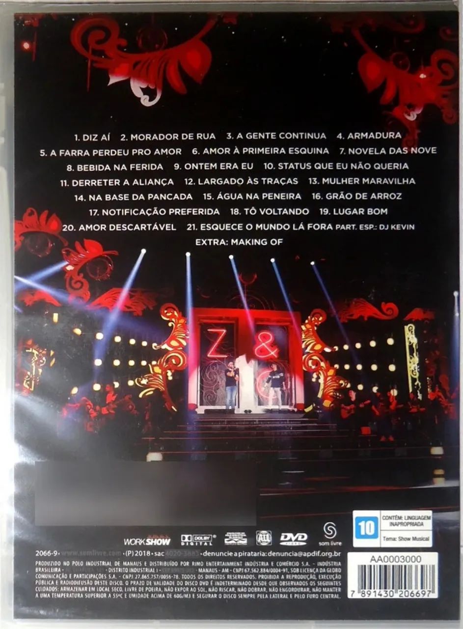 その他 Saint 7 [DVD] Dvd ZÉ NETO & CRISTIANO - ESQUECE o MUNDO Lá FORA - L A C R A D O