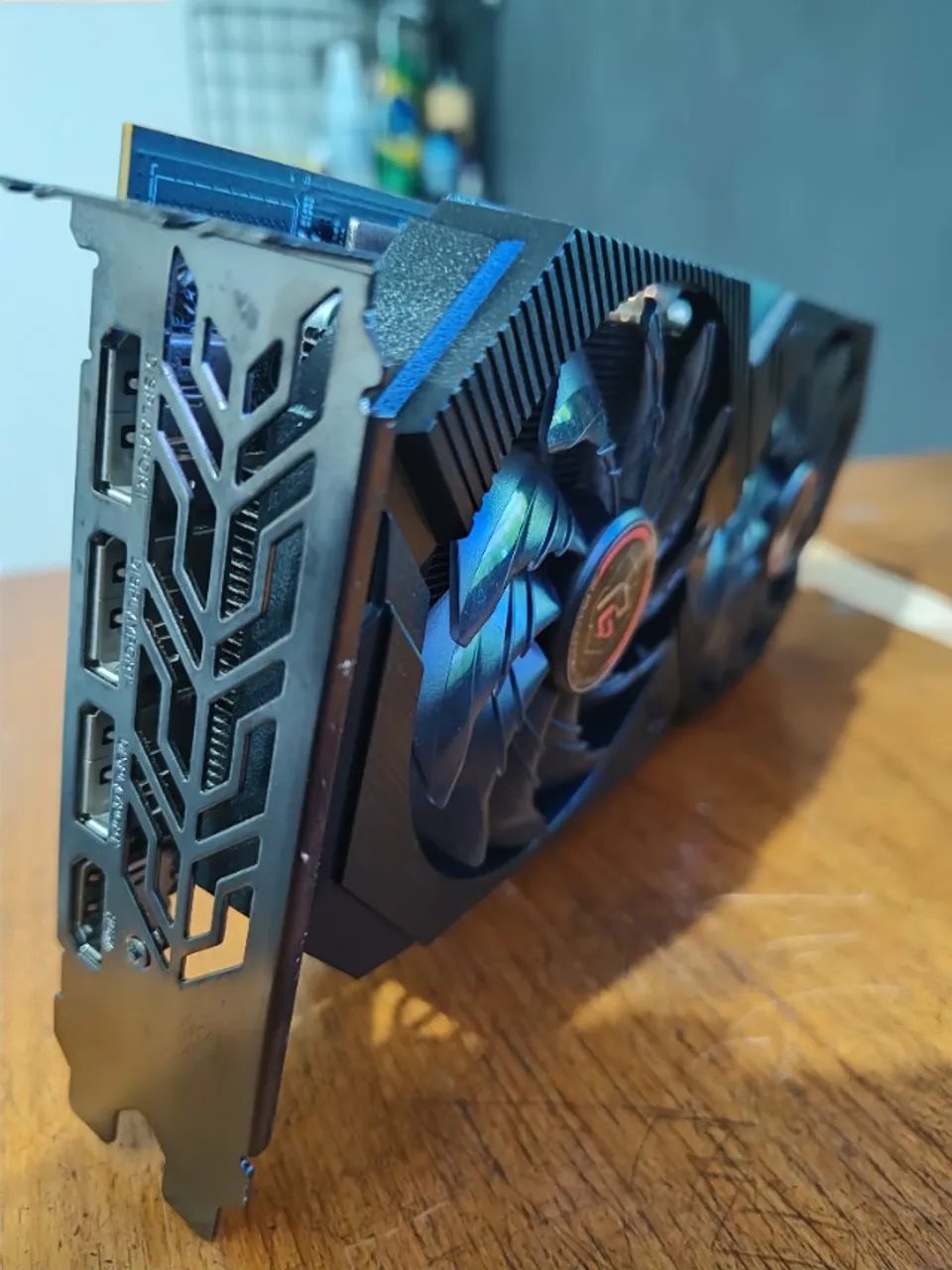 asrock amd rx580 8gb zerada