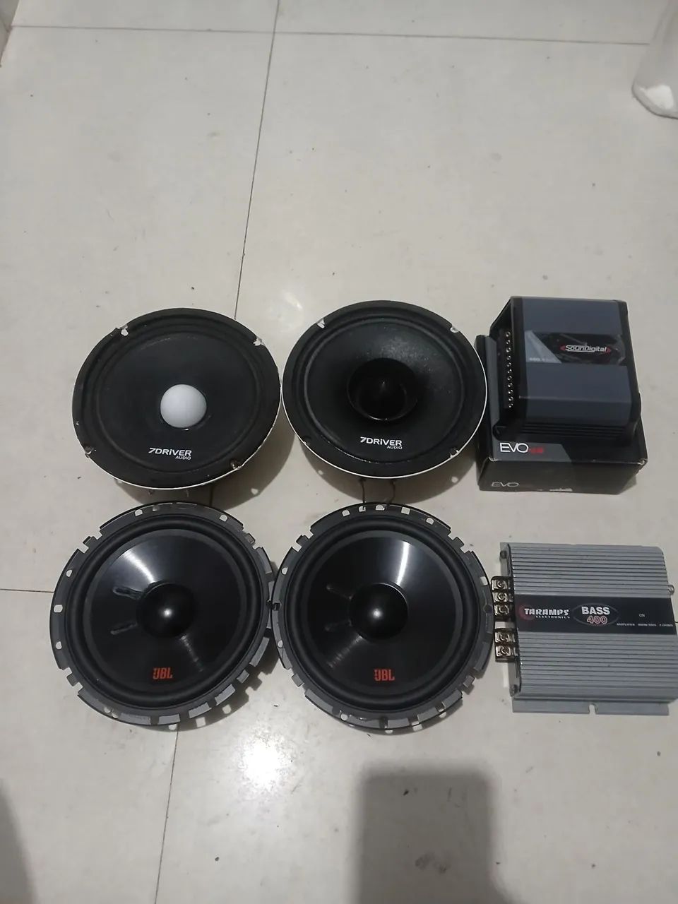 Peças de som