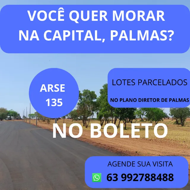 CHÁCARAS OU LOTES EM PALMAS