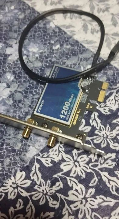 Placa de Wi-Fi + Bluetooth - Placa de rede