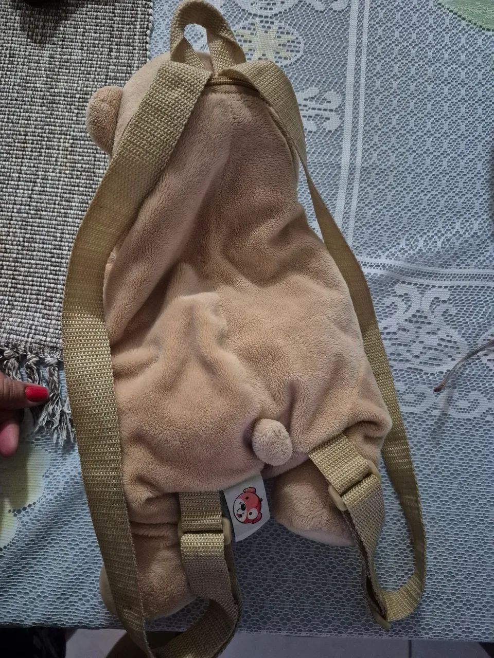 Mochila de Pelúcia Ursinho - Foto 2