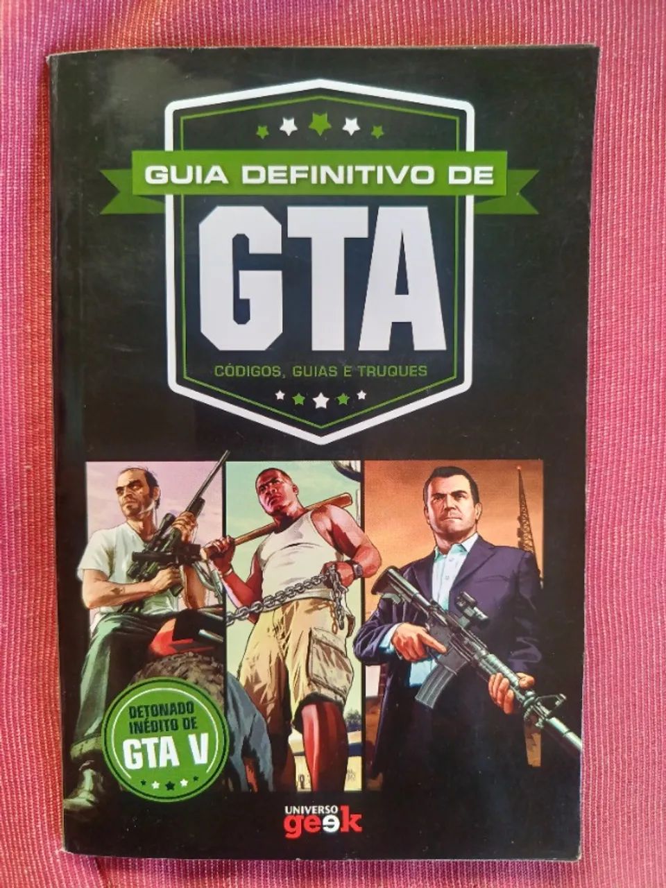 Livro Guia Definitivo de GTA R$ 10,00  