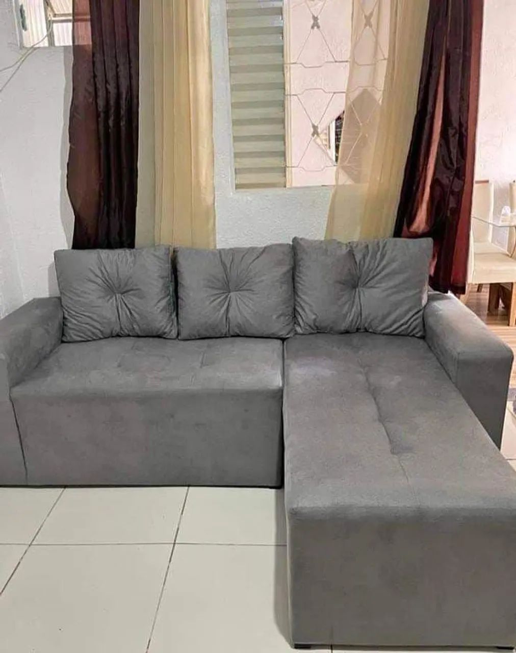 Sofá com Chaise Direto da fábrica  - Foto 3