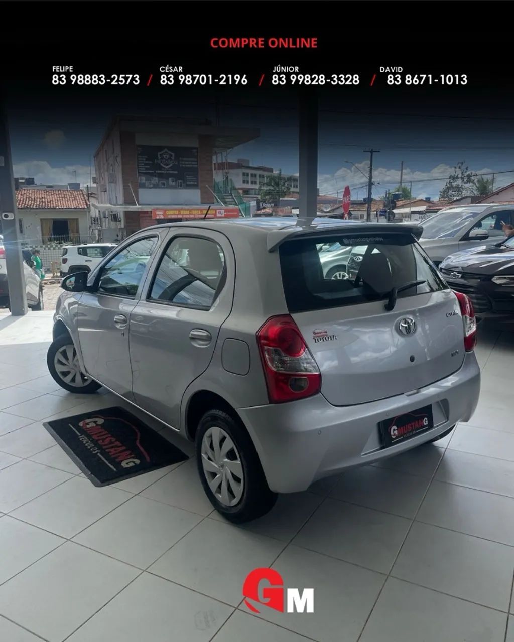 TOYOTA ETIOS 2017 1.3 X Manual ( OFERTA IMBATÍVEL ) - Foto 4