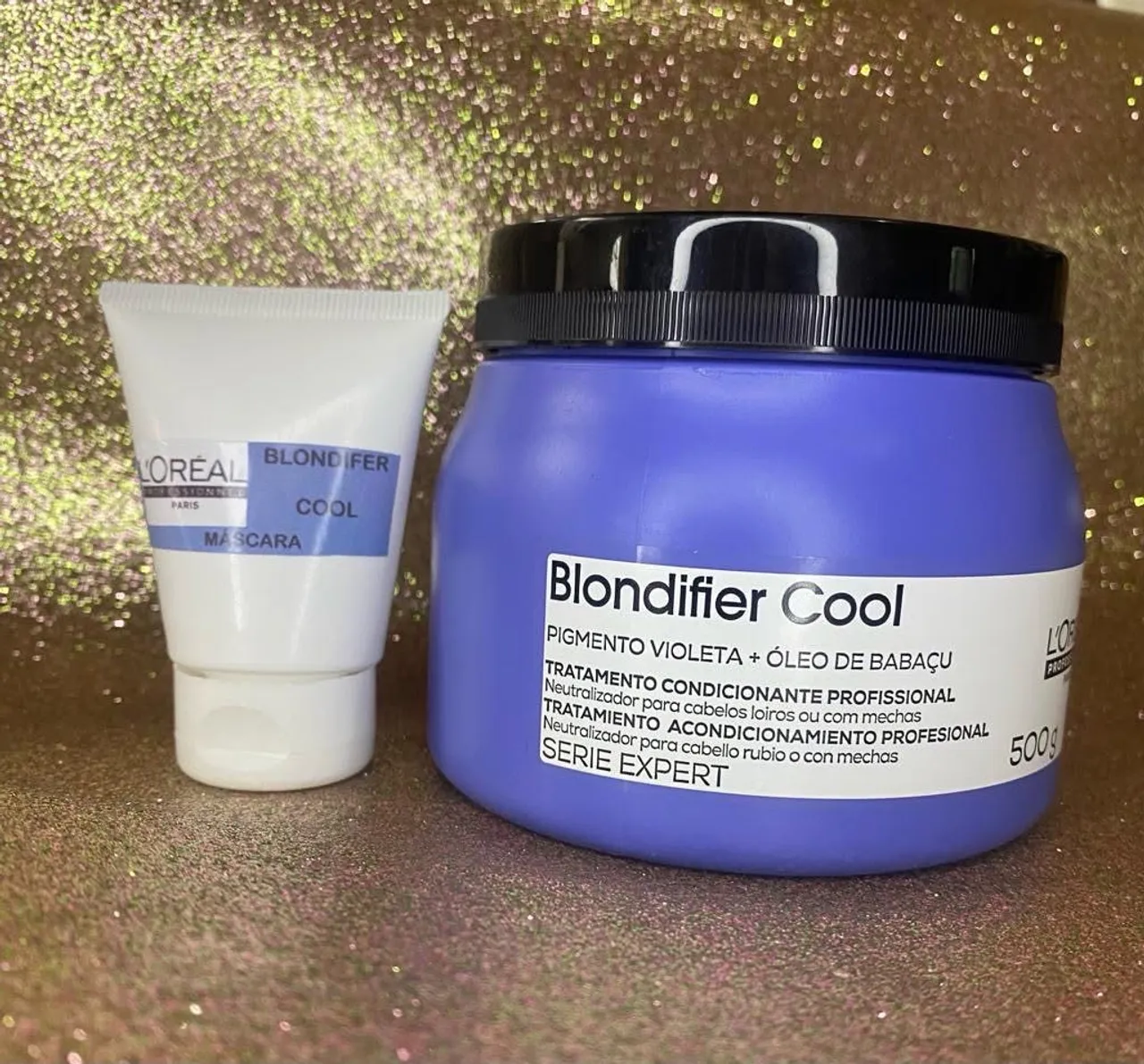 Blondifier Cool - Máscara matizadora para cabelos loiros