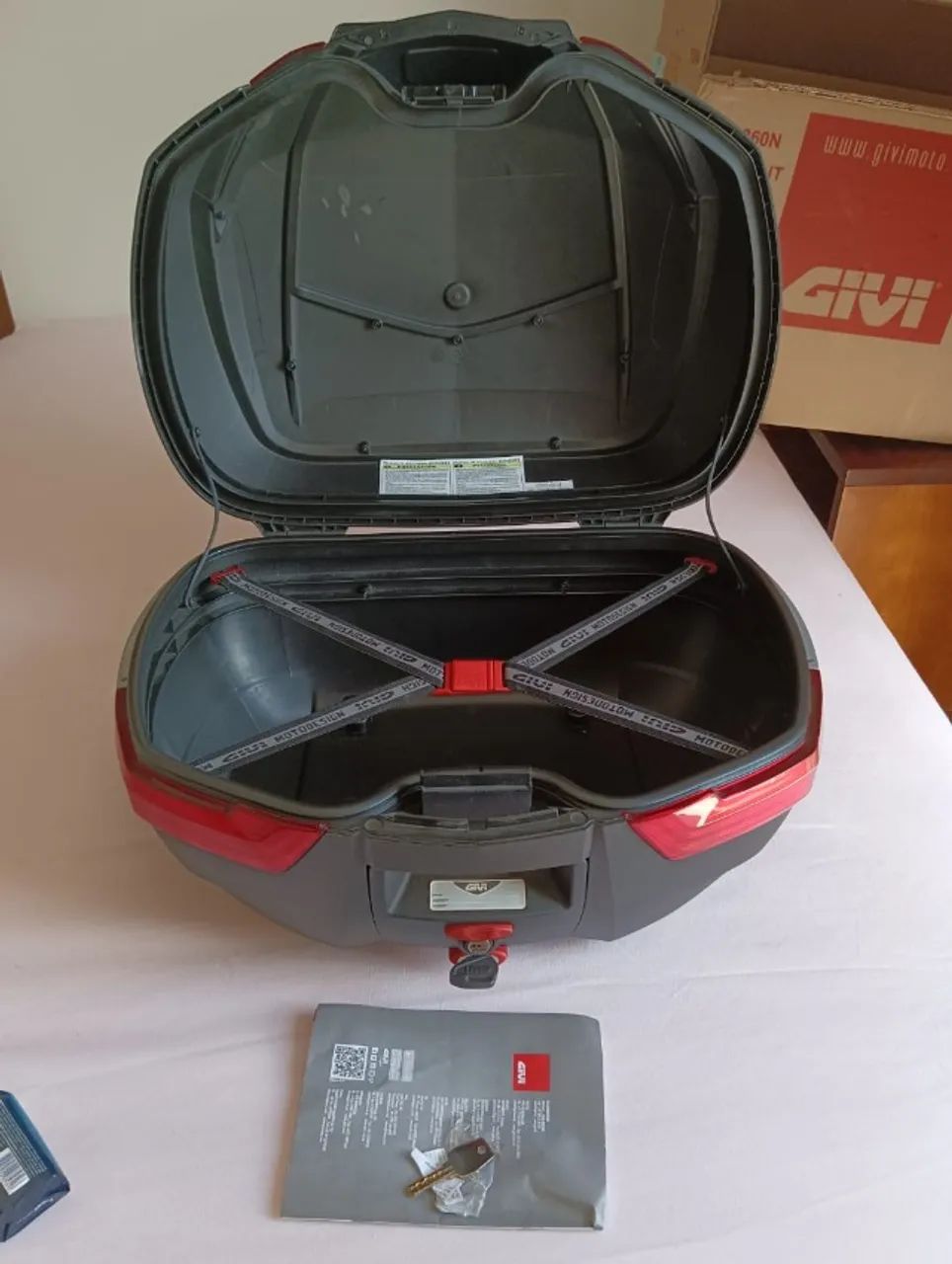 Baú bauleto Central Givi V 47 - Foto 2