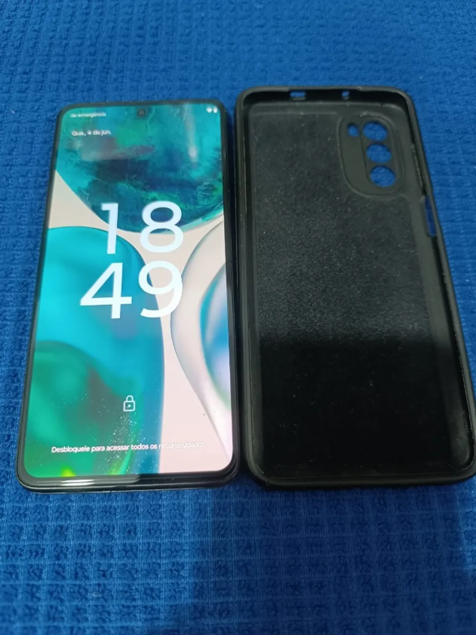 Moto G52 usado, muito conservado