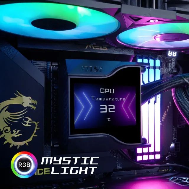 Water Cooler MSI MPG Coreliquid D240 - Novo - 4 anos de garantia