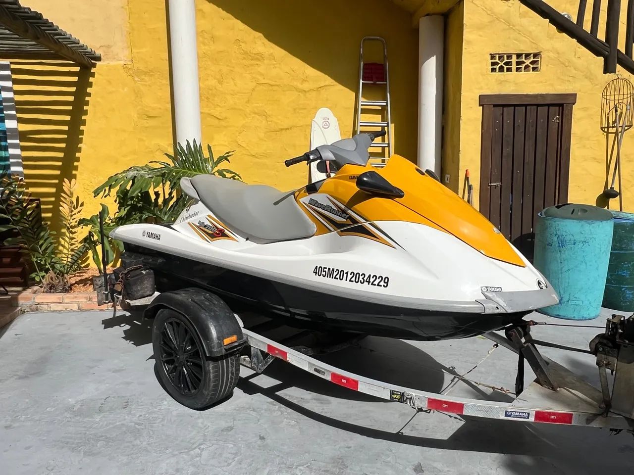 Jet Ski Yamaha Vx700s 2012 Carreta rodoviaria com Guincho eletrico - Foto 4