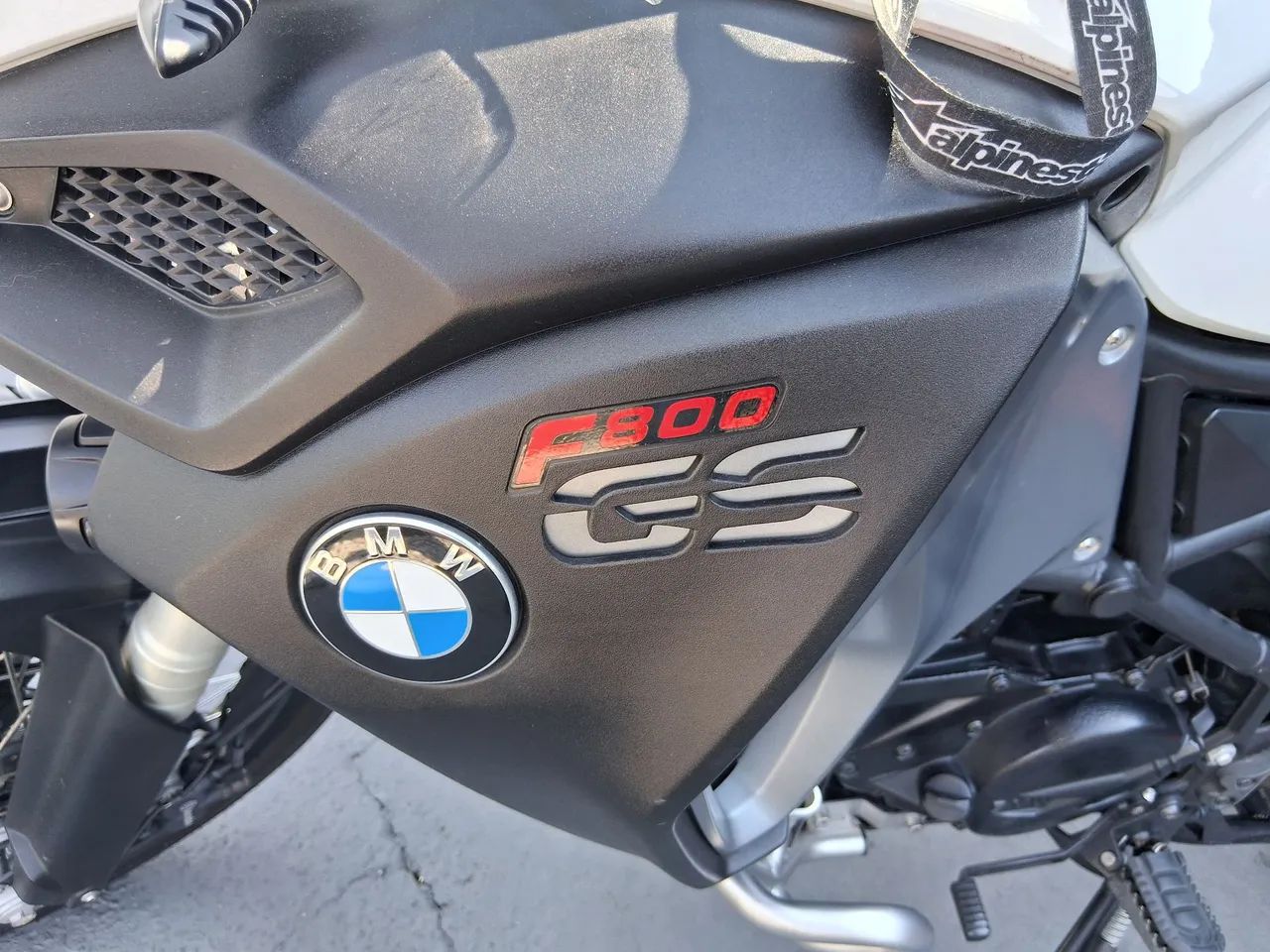 BMW GS 800 2016 impecável troco por motos - Foto 7