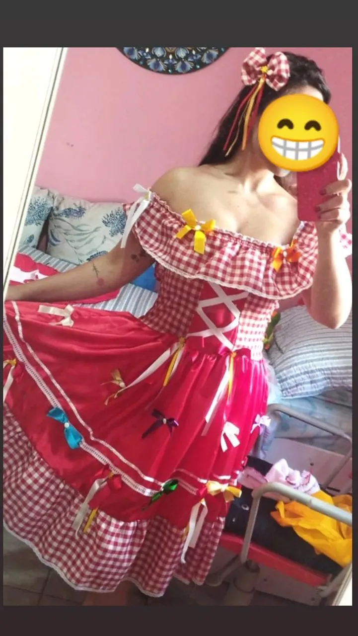 Alugo vestido Festa Junina