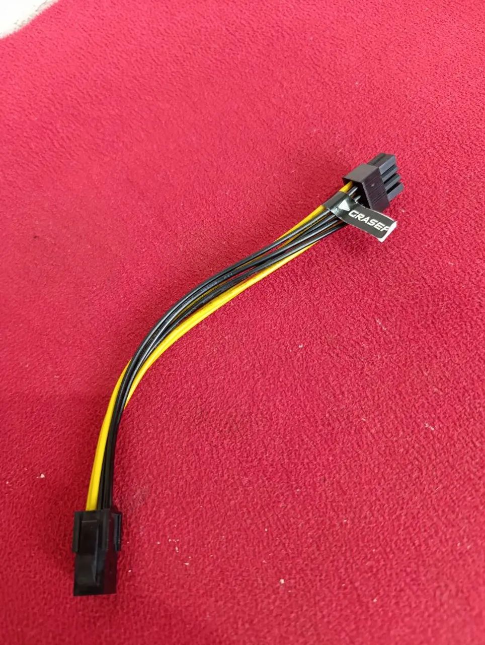 Cabo Adaptador alimentação Processador 4 x 8 Pinos Novo  - Foto 4