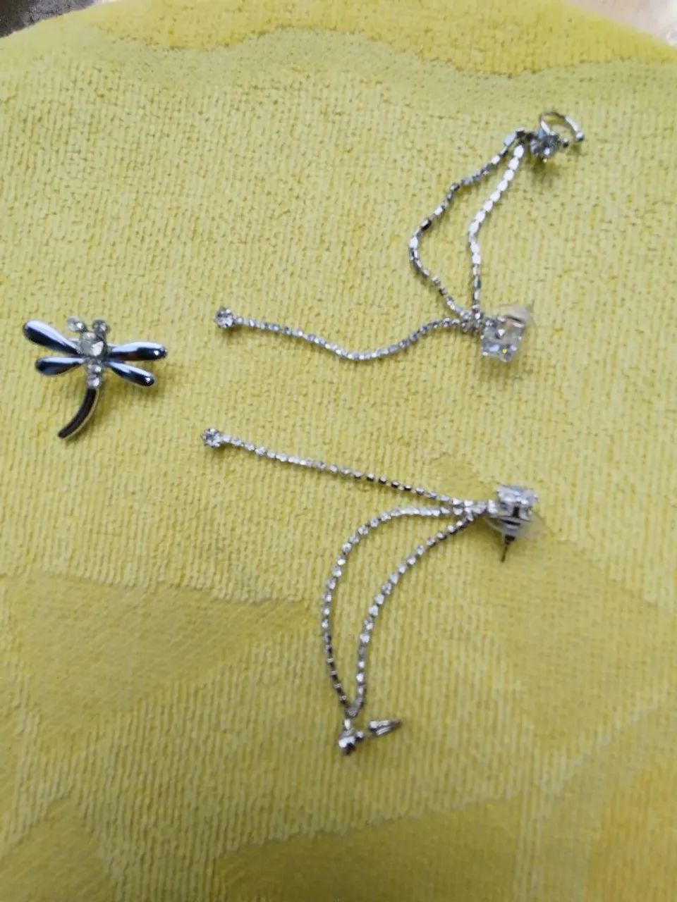 Brinco de brilhantes com EarCuff - Foto 4