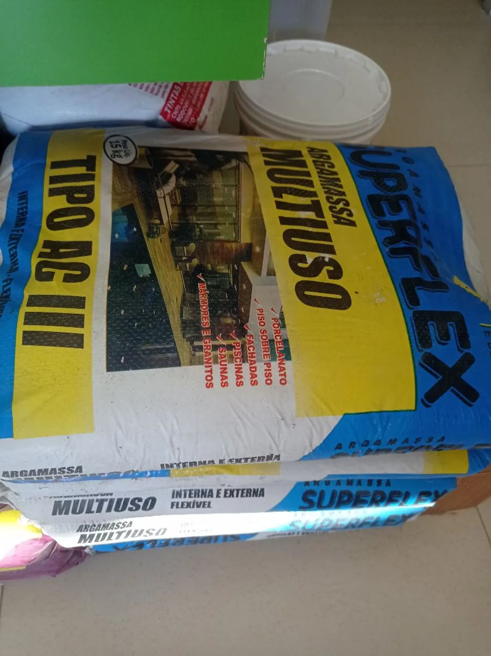 Argamassa Superflex Multiuso ACIII - 15kg