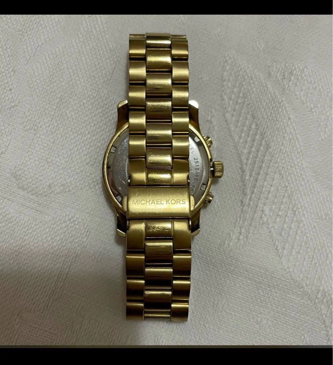 Relógio Michael Kors Original Dourado - Foto 4