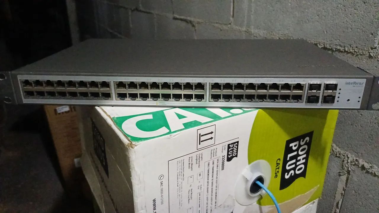 Switch Gerenciavel Intelbras SG 5200 MR