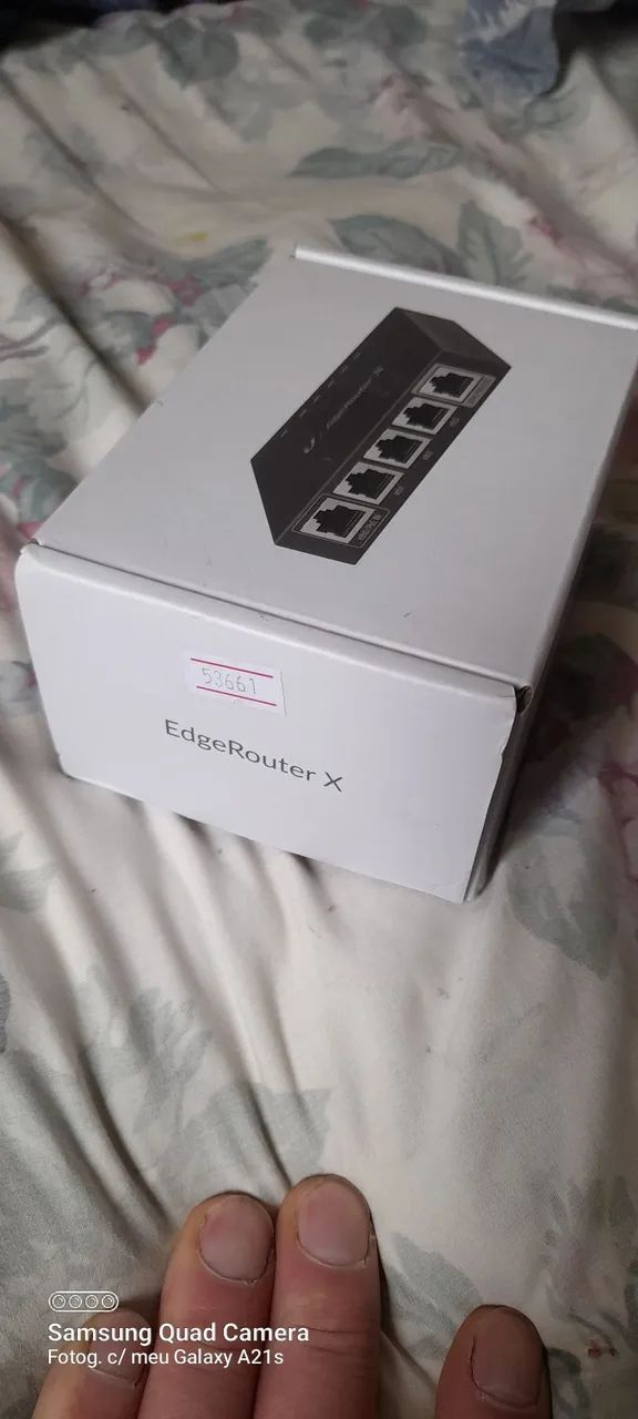 Roteador EdgeRouter X