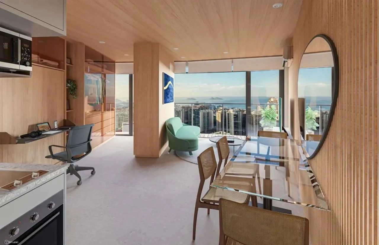 Studio à venda com 40 m2, 1 quarto e banheiro na Barra da Tijuca - Rio de Janeiro - RJ - Foto 5