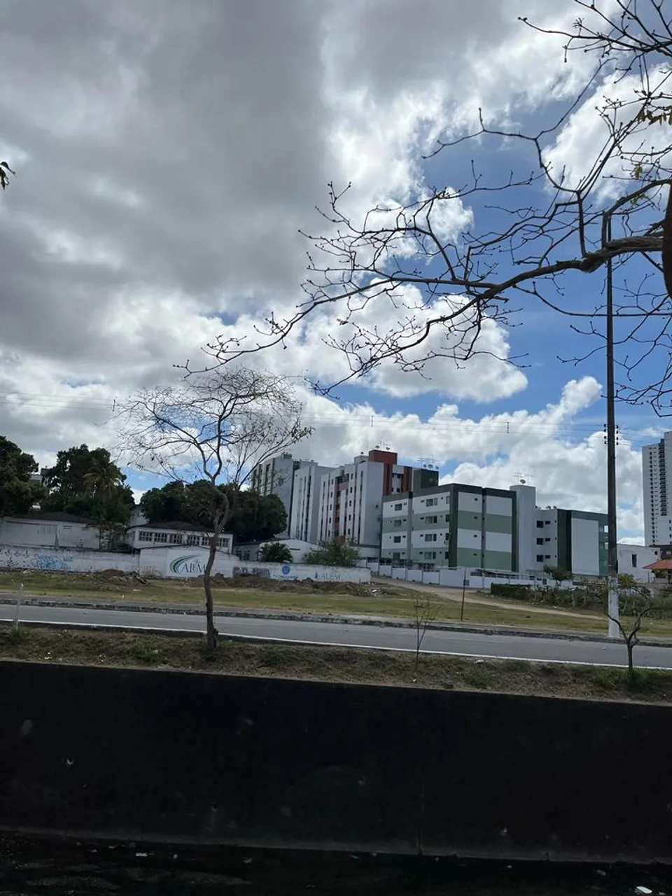 Área comercial, no Catolé.