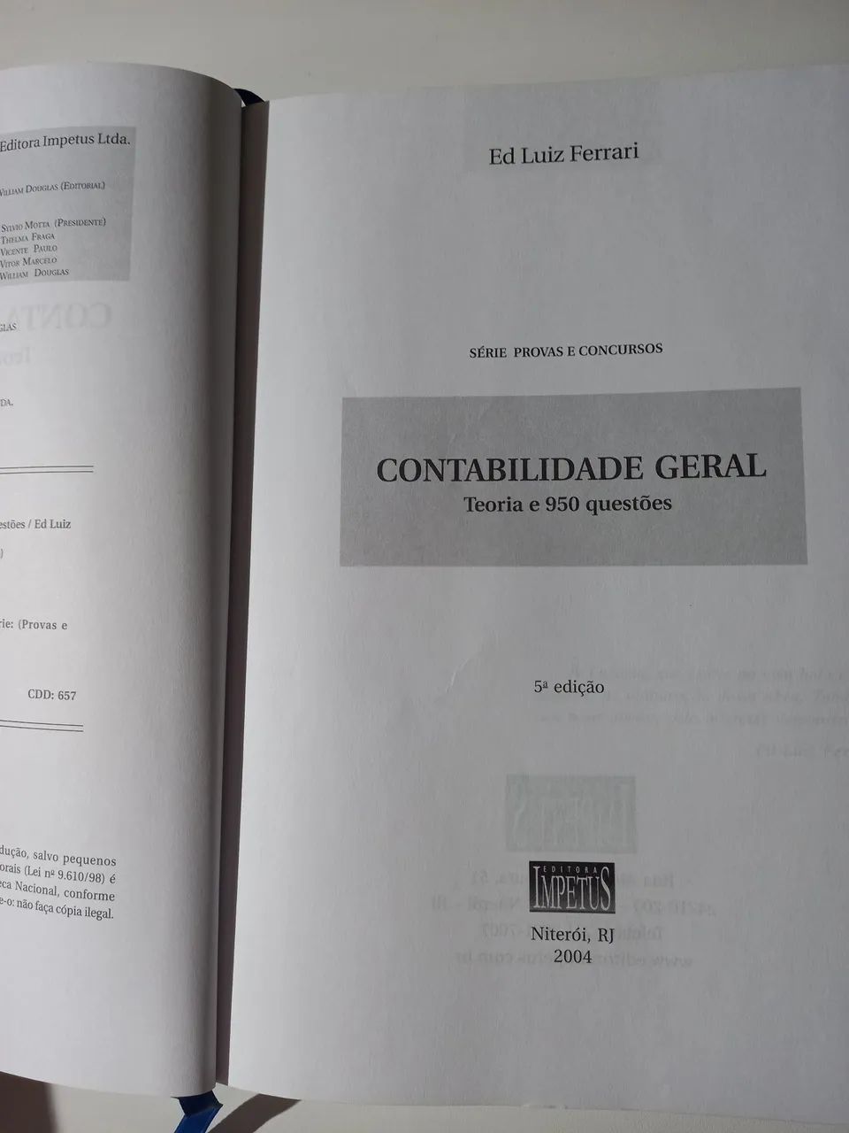  Contabilidade Geral - Teoria e 950 Questões - Foto 3