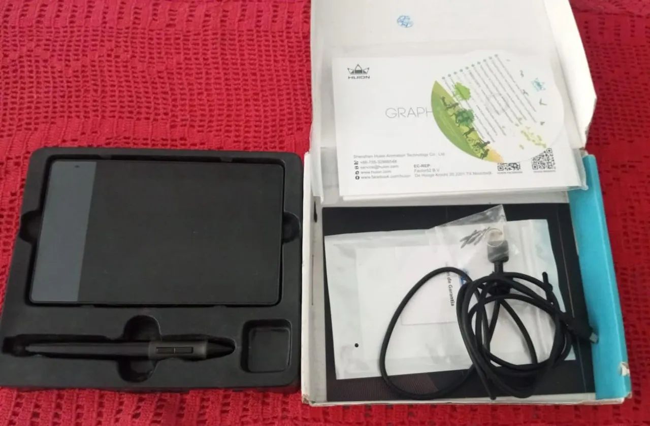 Huion - USB Pen tablet - Ideal para Desenho e Design - Foto 4