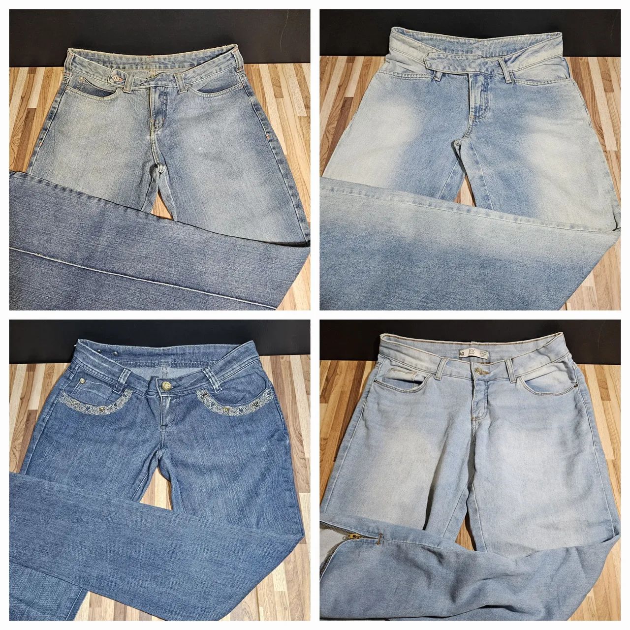 Jeans Stretch 40 Feminino Diversos Modelos - Foto 3