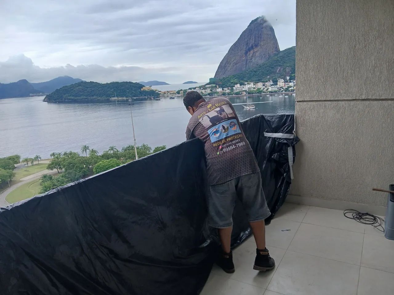 Tela de proteção 