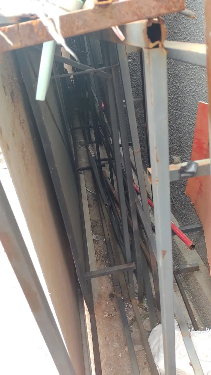 Estrutura metálica de fachada